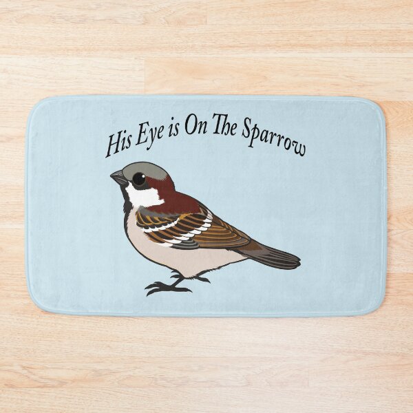 Item preview, His Eye is on the Sparrow designed and sold by Hedgie Designs.