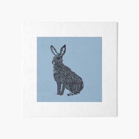 Rabbit Art Board Print
