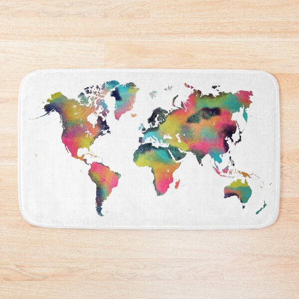 Item preview, World map 4 designed and sold by JBJart.