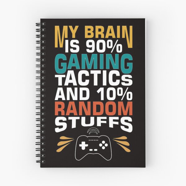 Item preview, My Brain is 90 Gaming Tactics designed and sold by Bambobox.