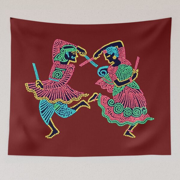 Item preview,  Indian Folk Dancers designed and sold by doniainart.
