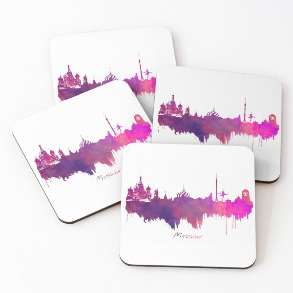 Item preview, Moskwa skyline city designed and sold by JBJart.