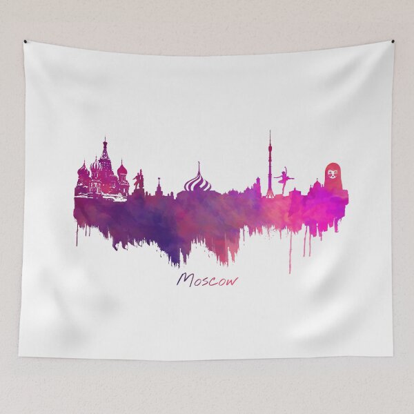Item preview, Moskwa skyline city designed and sold by JBJart.