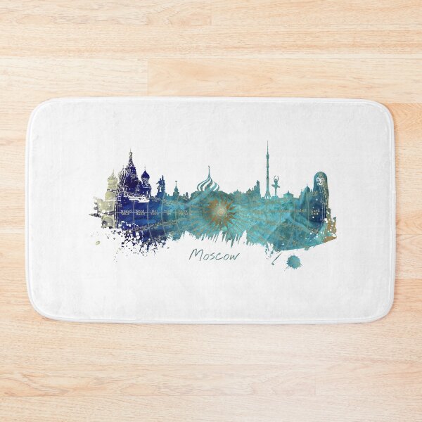 Item preview, Moscow skyline wind rose designed and sold by JBJart.