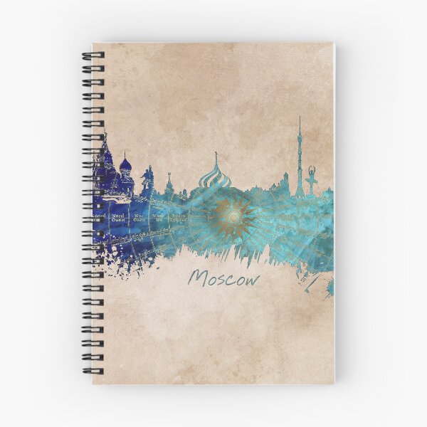 Item preview, Moscow skyline wind rose designed and sold by JBJart.