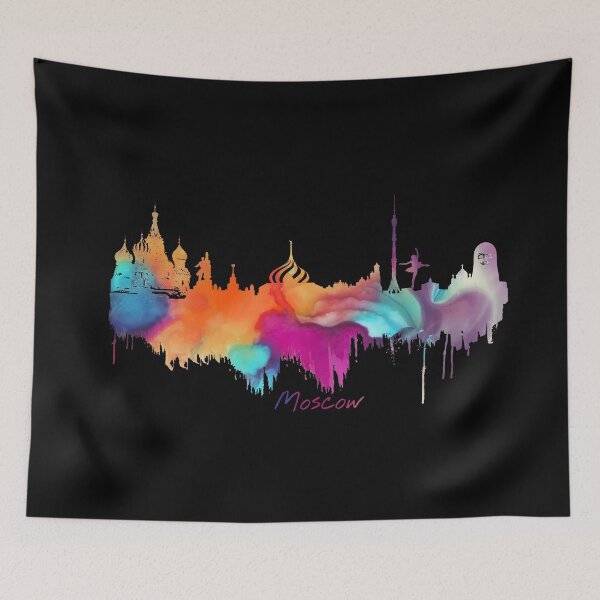 Item preview, Moscow skyline designed and sold by JBJart.