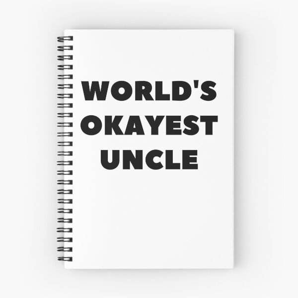 Item preview, World's Okayest Uncle designed and sold by TeesByDesign.