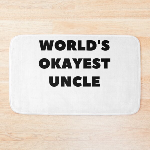 Item preview, World's Okayest Uncle designed and sold by TeesByDesign.