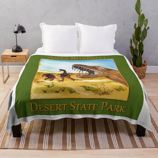 Item preview, Dinosaurios del parque estatal del desierto de Anza Borrego - WelshDesigns designed and sold by welshdesigns.