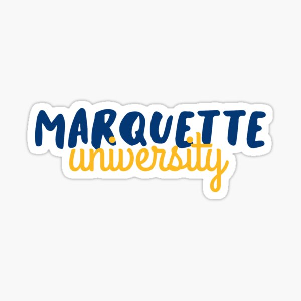 Marquette University Sticker