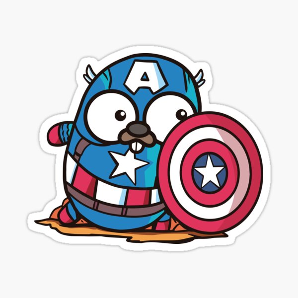 Item preview, Capitan Gopher designed and sold by wonkeen.