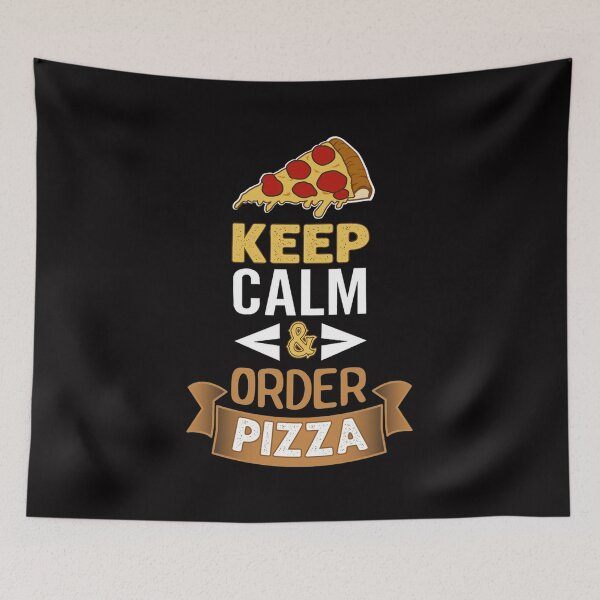 Item preview, Keep Calm & Order Pizza designed and sold by Bambobox.