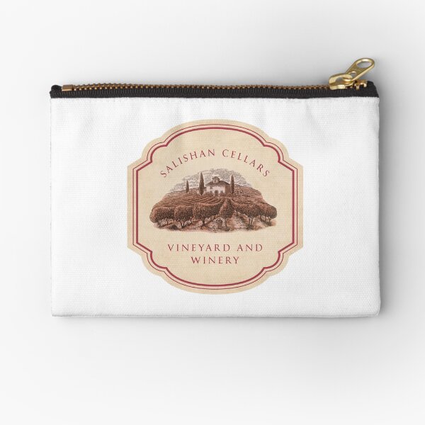 Salishan Cellars Zipper Pouch