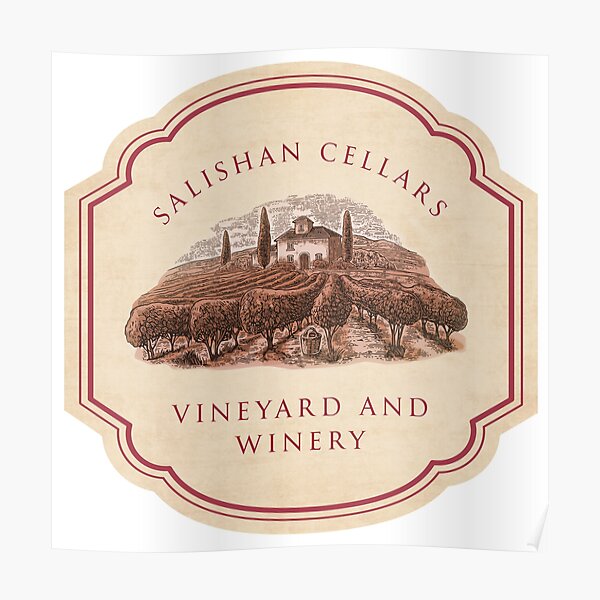 Salishan Cellars Poster