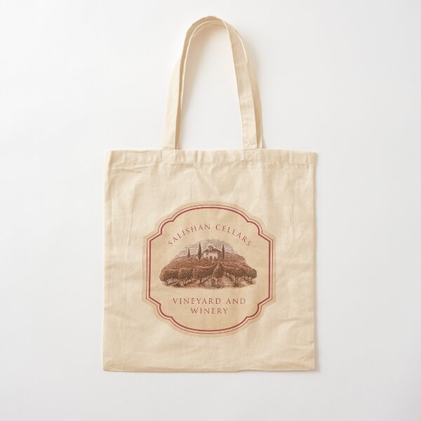 Salishan Cellars Cotton Tote Bag