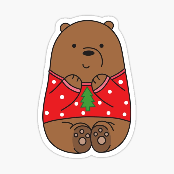 Menacing Grizzly Sticker for Sale by Sisbam