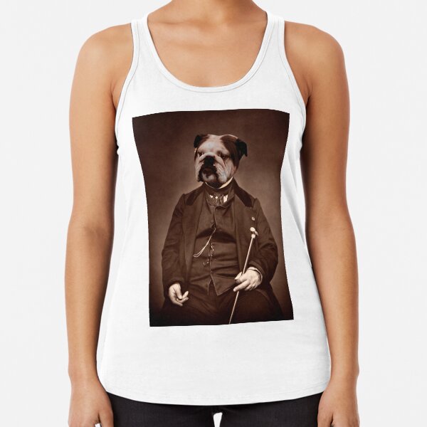 LORD ENGLISH BULLDOG Racerback Tank Top