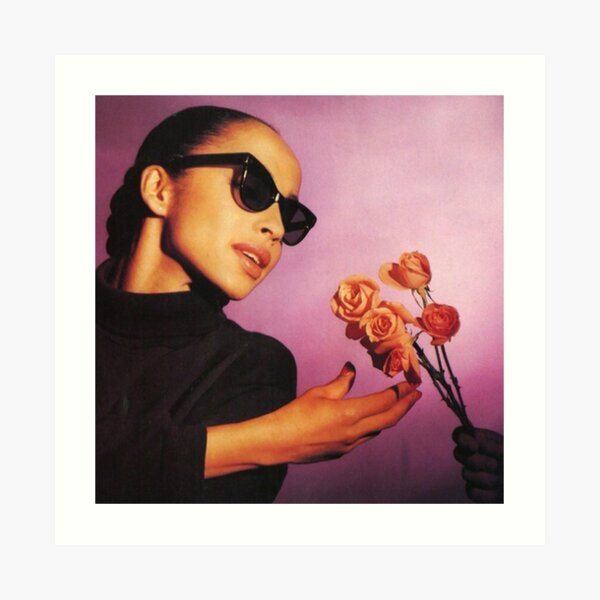 Sade and Roses Art Print