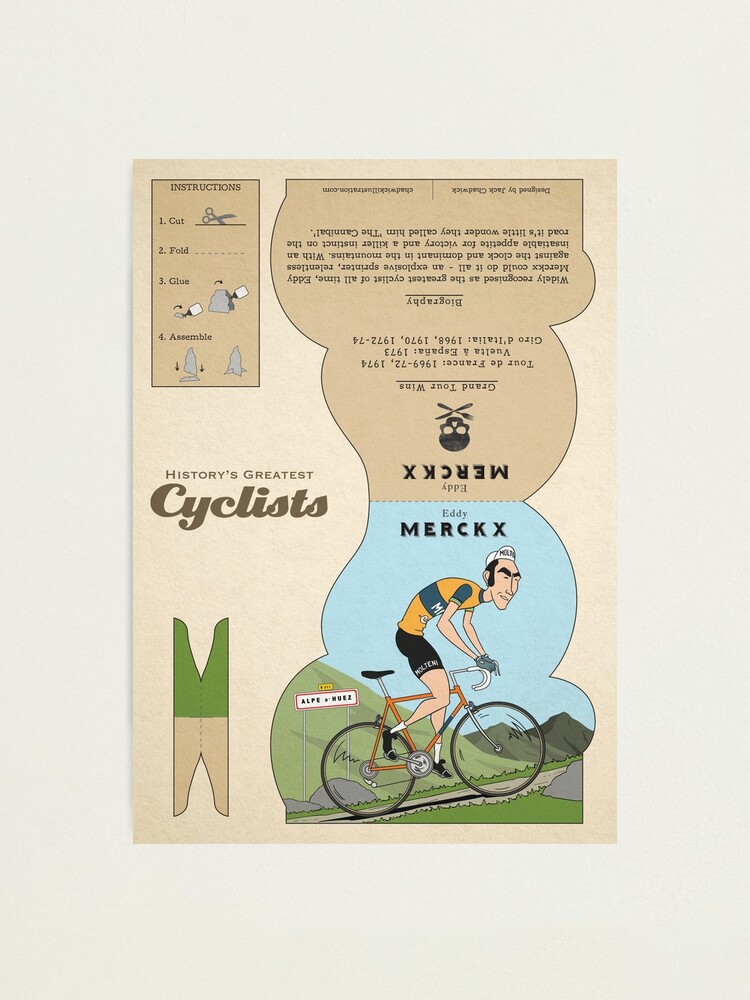 Alternate view of Eddy Merckx Photographic Print