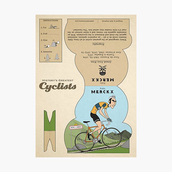 Eddy Merckx Photographic Print