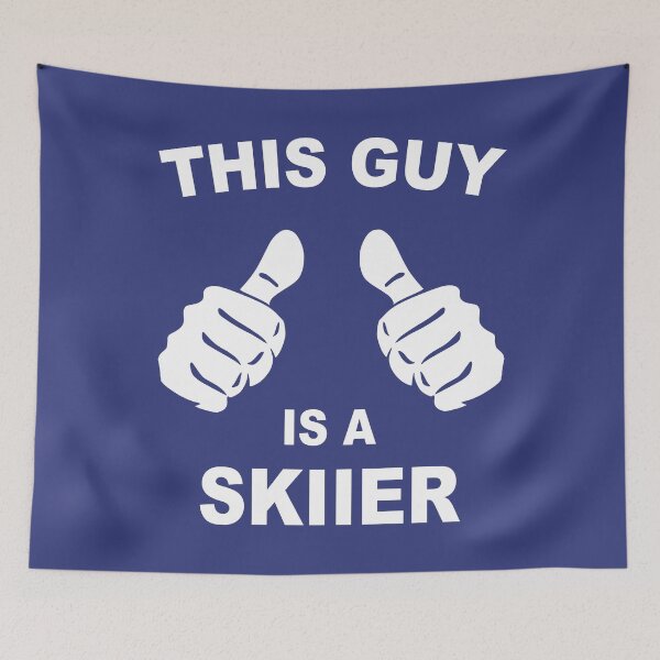 Item preview,  This Guy Is A Skiier designed and sold by Esskay Designs.