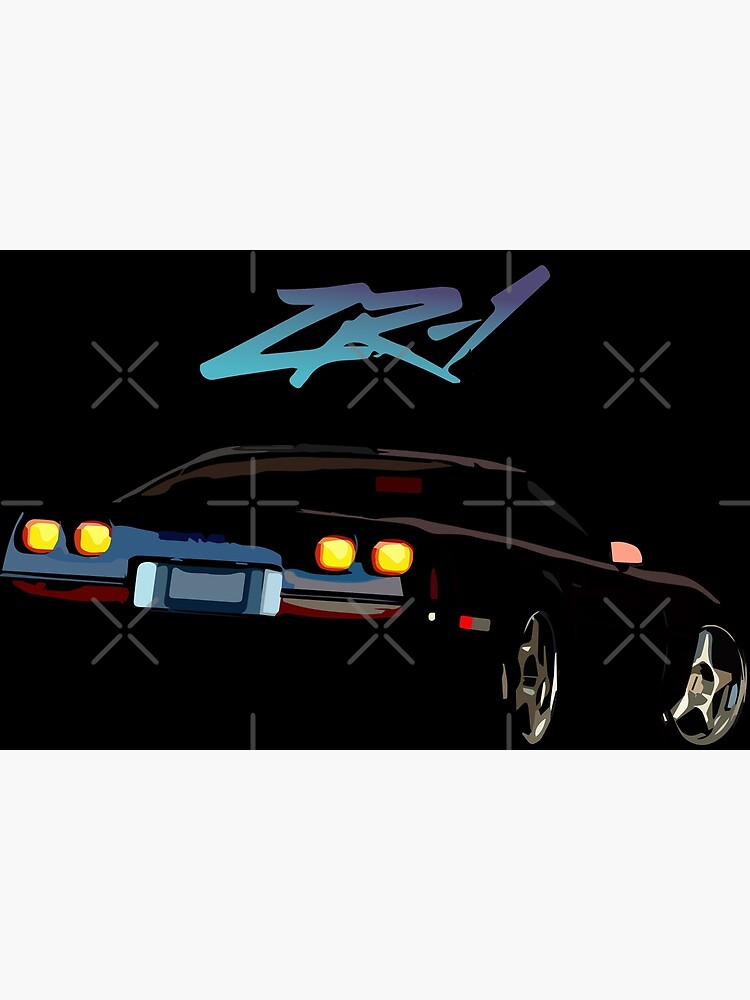 Disover 1995 Chevy Corvette ZR-1 Premium Matte Vertical Poster