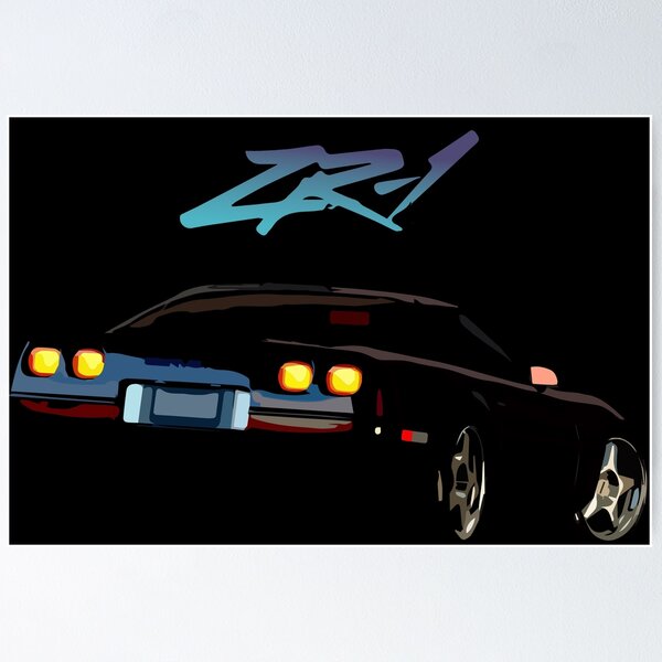 1995 Chevy Corvette ZR-1 Poster for Sale by FromThe8Tees