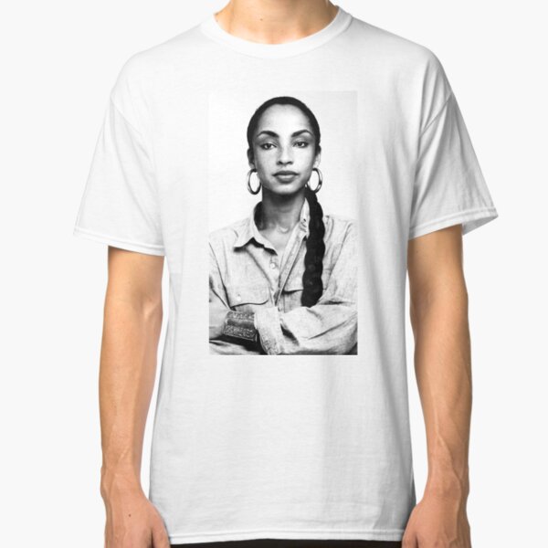 Sade, retrato en blanco y negro Camiseta clásica