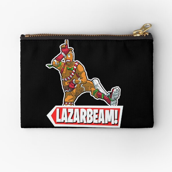Gingy Zipper Pouches Redbubble - lazarbeam gingerbread roblox