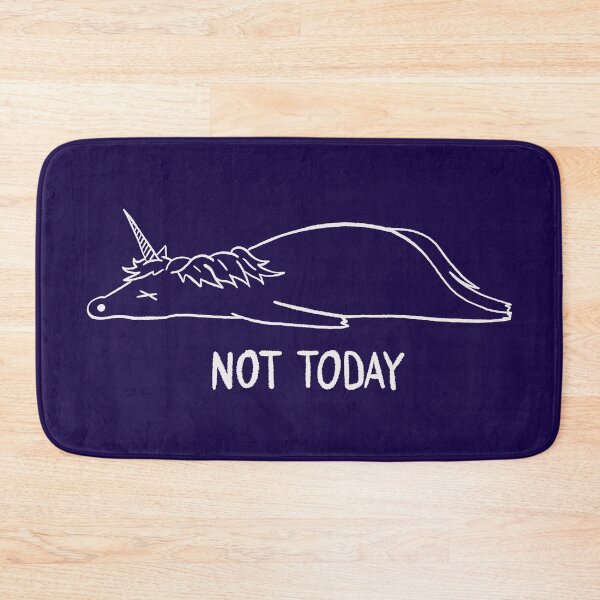 Item preview, Not Today - Lazy Unicorn designed and sold by RAWWR.