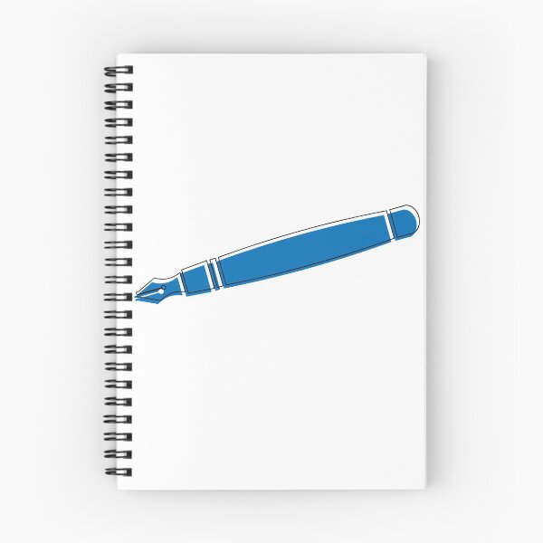 Item preview, Fountain Pen Offset Colour - Blue designed and sold by MOREDANKMEMES.