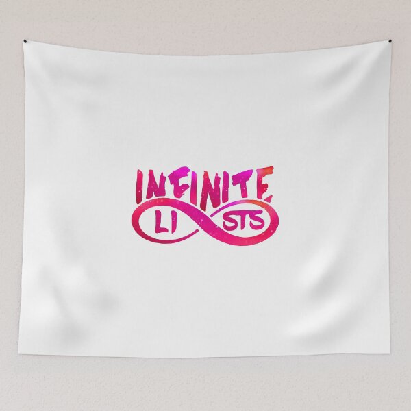 Item preview, infinite lists pink galaxy, infinite pink, infinite lists merch, infinite merch, infinite lists girls, infinite lists girls tshirt, hoodie, infinite girls designed and sold by LAAZIZA.
