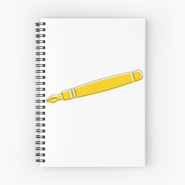 Item preview, Fountain Pen Offset Colour - Yellow designed and sold by MOREDANKMEMES.