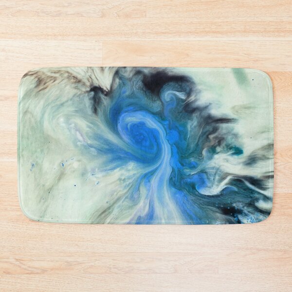 Item preview, Blue Swirl Agate Geode Abstract Artwork  designed and sold by Printpix.