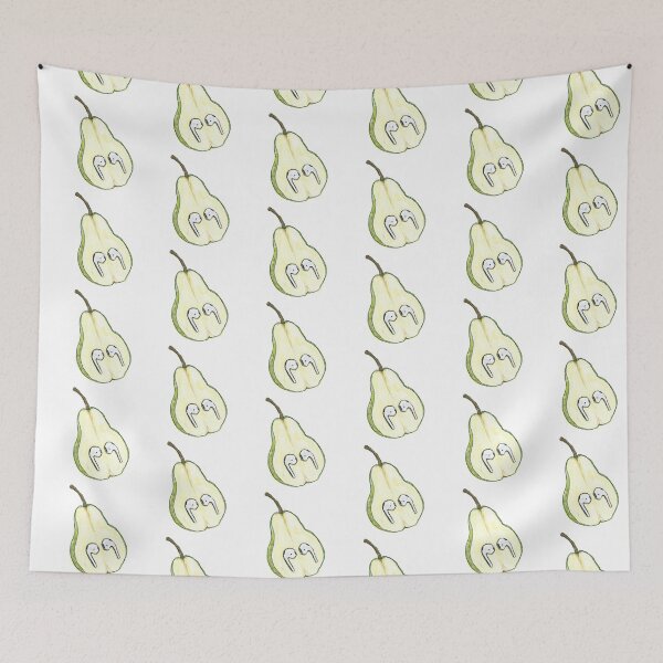 Item preview, Pear Pods (Air Pods) Drawing  designed and sold by Shae Glow.