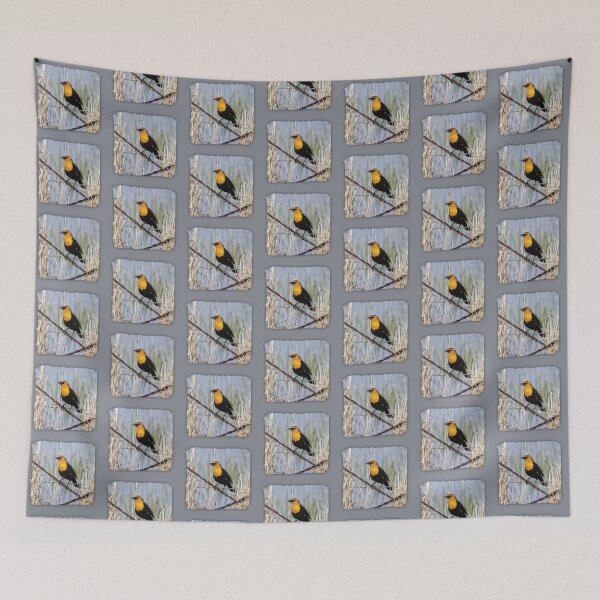 Item preview, Yellow-Headed Blackbird, Malheur National Wildlife Refuge designed and sold by AvocaSpring.