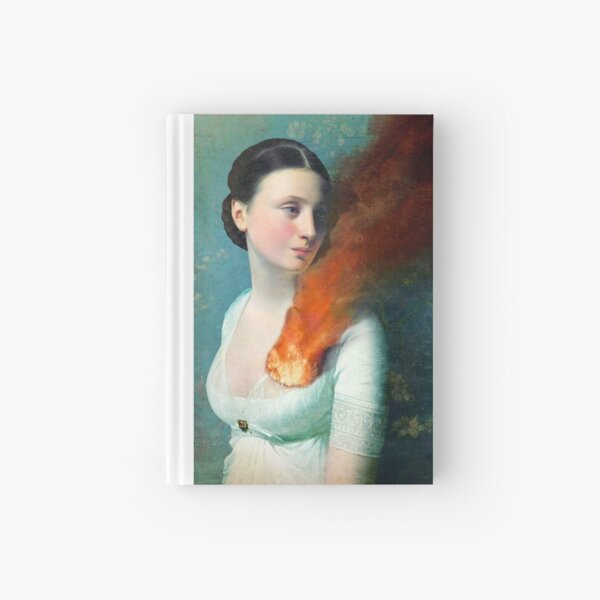 Portrait of a heart Hardcover Journal