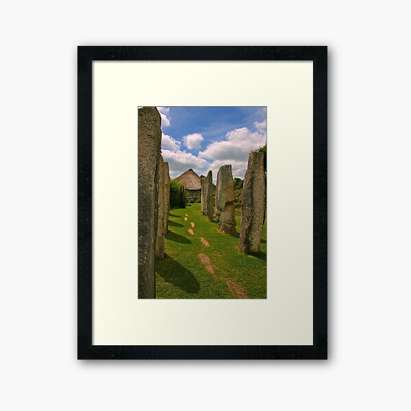 Follow me Framed Art Print