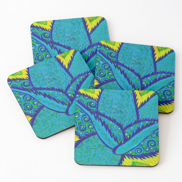 Item preview, Little Blue Agave Folk Art designed and sold by ROSEBLUE Orignals.
