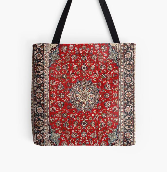 READY STOCK BAG BUTTONSCARVES The Tapis Aaliya printed Tote Bag