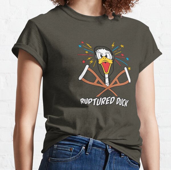 B-25 Ruptured Duck Noise Art - Clean Style Classic T-Shirt
