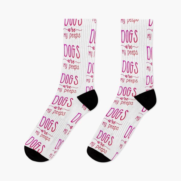 Aperçu de l'œuvre Les chiens sont mes coups de coeur en rose et violet - j'aime les chiens - les chiens mieux que les gens - les chiens sont meilleurs - j'aime mon chien - maman de chien - amoureux des chiens créée et vendue par smooshfaceutd.