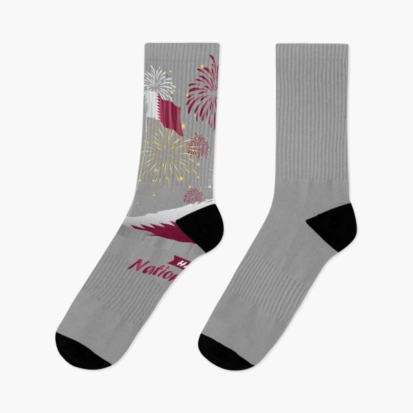 Item preview, Qatar National Day 3D Qatar map, fireworks and Qatar flag designed and sold by mashmosh.