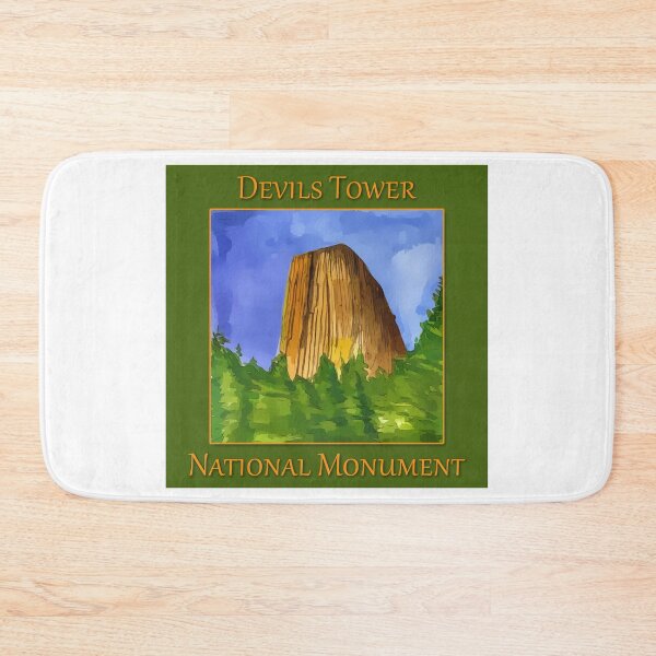 Item preview, Devils Tower National Monument - WelshDesigns designed and sold by welshdesigns.