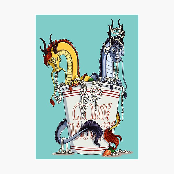 Cup of Noodles Photographic Print