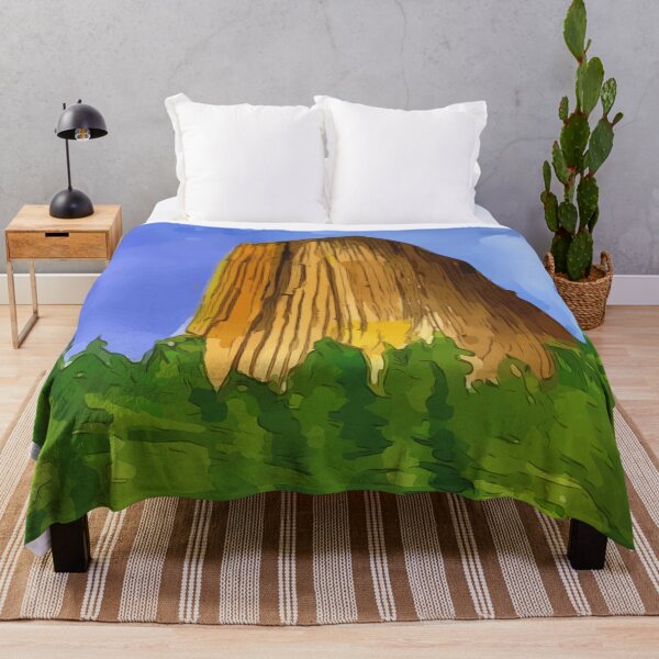 Item preview, Devils Tower National Monument in Wyoming - WelshDesigns designed and sold by welshdesigns.