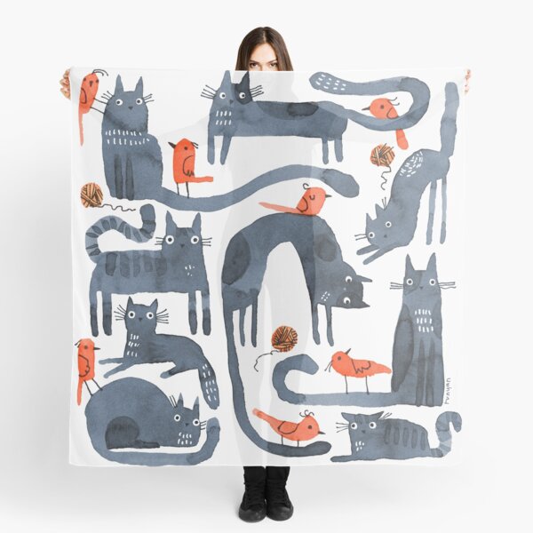 SUNDAY CATS Scarf