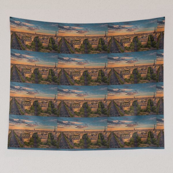 Item preview, France. Paris. View from the top of Arc de Triomphe. designed and sold by vadim19.