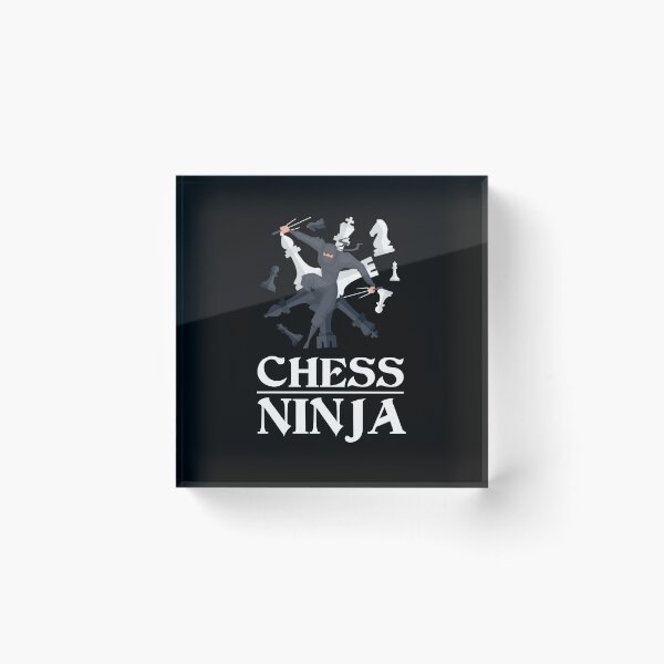 Item preview, Chess Ninja Chess Chess Board King Board Game designed and sold by MooonTees.