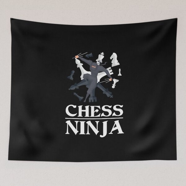 Item preview, Chess Ninja Chess Chess Board King Board Game designed and sold by MooonTees.